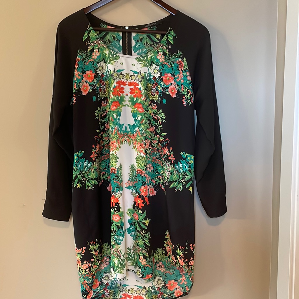 Long Sleeved High Low Dress